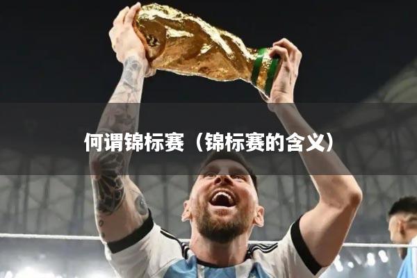 何谓锦标赛（锦标赛的含义）