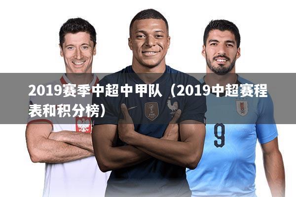 2019赛季中超中甲队（2019中超赛程表和积分榜）