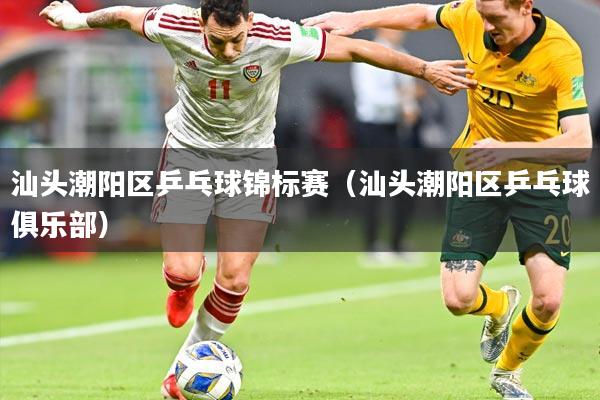 汕头潮阳区乒乓球锦标赛（汕头潮阳区乒乓球俱乐部）