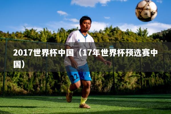 2017世界杯中国(17年世界杯预选赛中国)