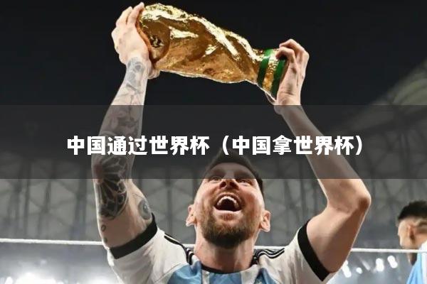 中国通过世界杯(中国拿世界杯)