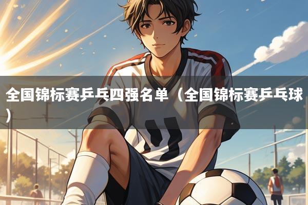 全国锦标赛乒乓四强名单(全国锦标赛乒乓球)